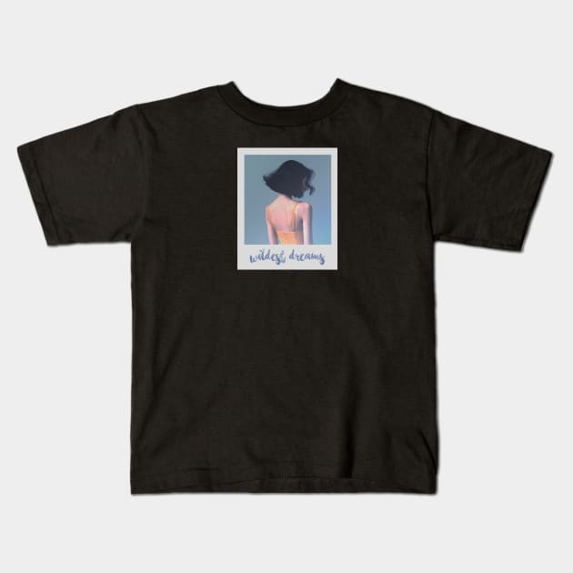 wildest dreams aesthetic Kids T-Shirt by sadieillust